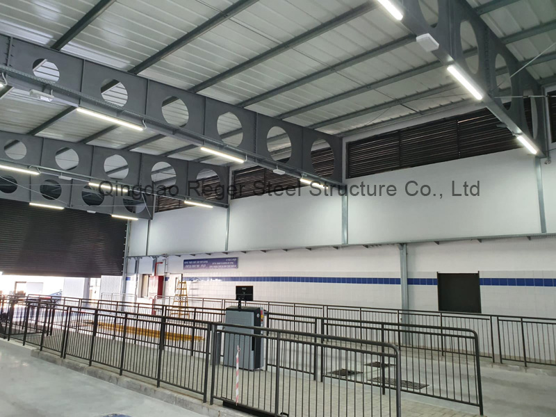 Здание мастерской стальных конструкций для Центра испытаний автомобилей 1