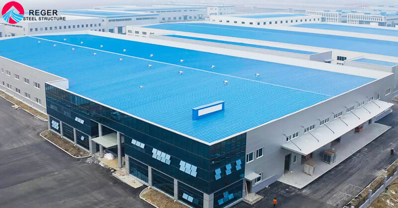 Стальная конструкция производственного предприятия