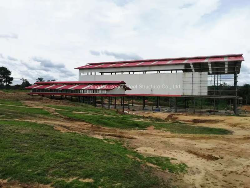 Стальная конструкция цеха по переработке пальмового масла
