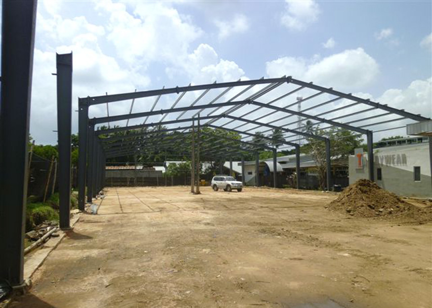 Склад металлоконструкций