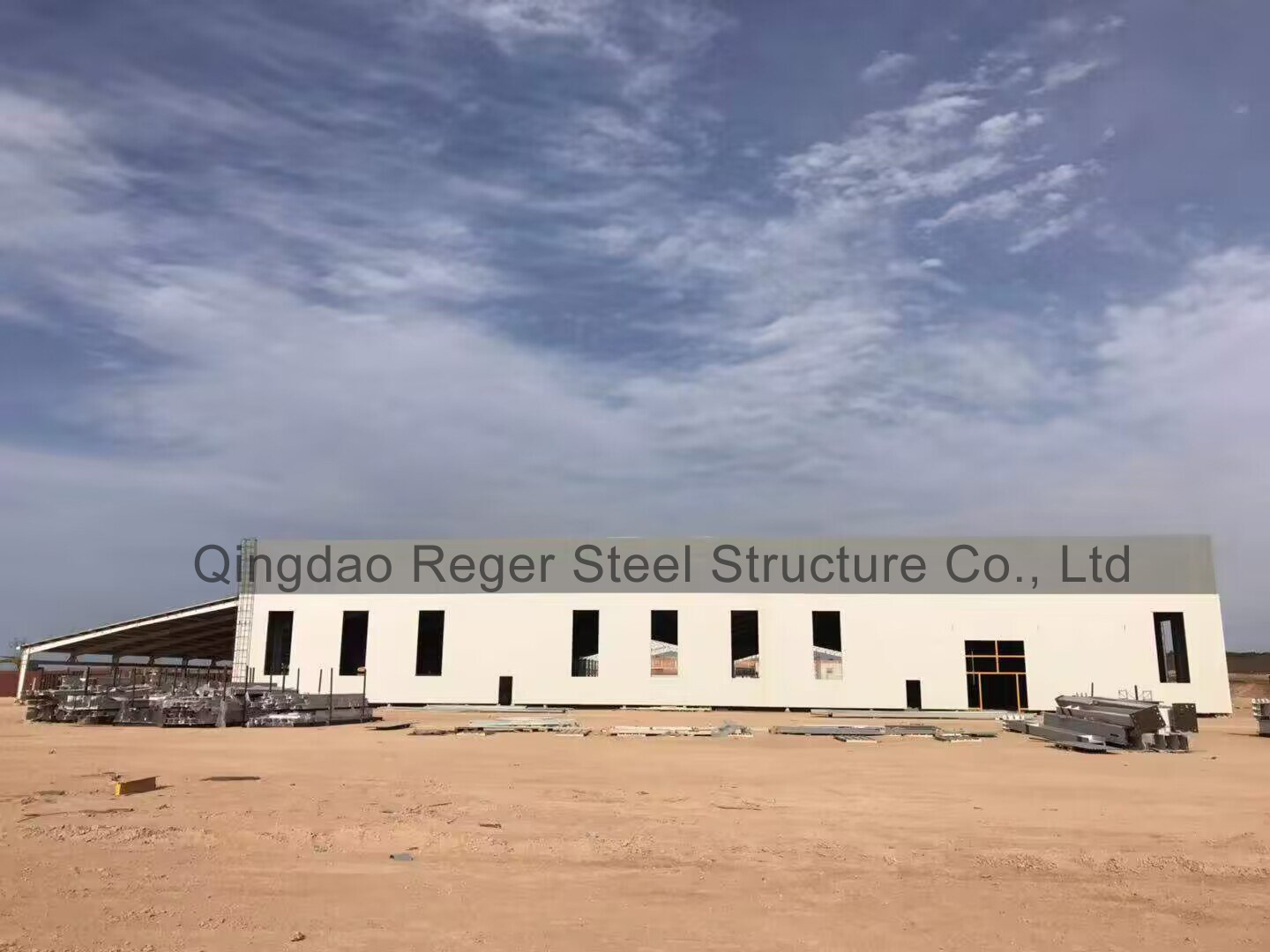 Цех по производству гипсокартона в Алжире