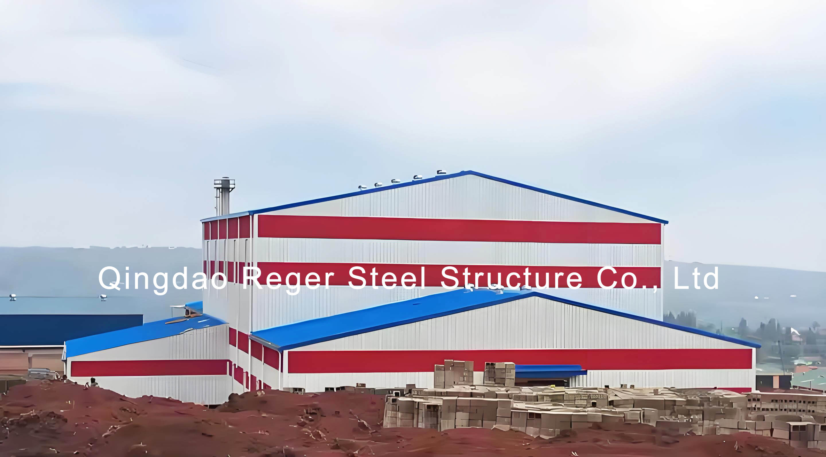 Здание завода стальных конструкций в Руанде 