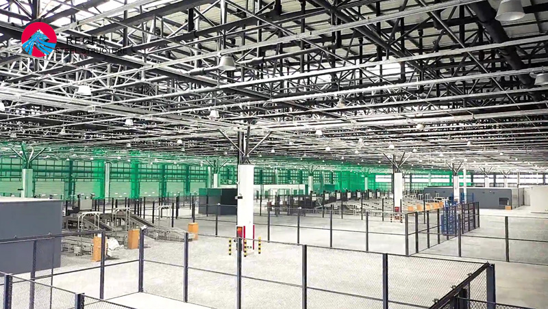 Проект склада внутри нового международного аэропорта Циндао, Центра экспресс-менеджмента