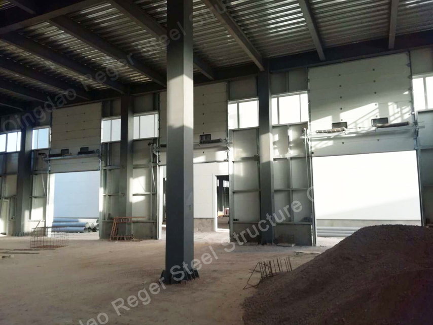 стальная конструкция для заводского здания