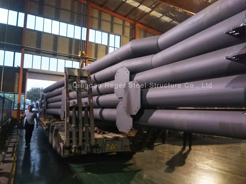 Пакет стальной пространственной рамы