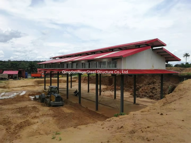 Стальная конструкция цеха по переработке пальмового масла