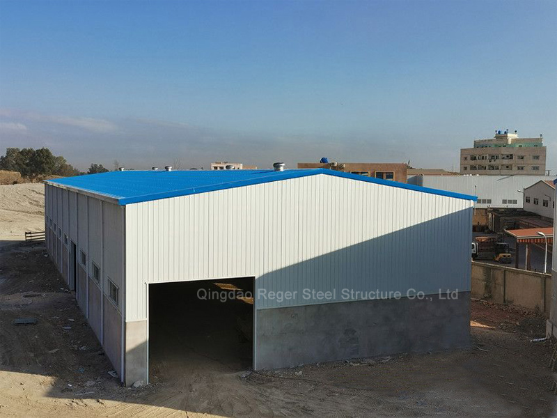 Стальная конструкция керамического завода в Алжире