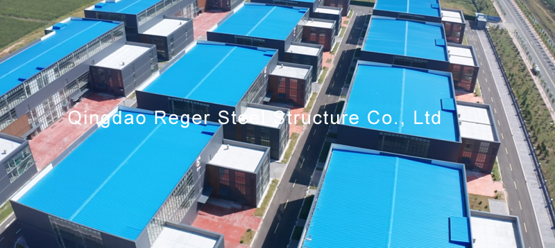 Индустриальный парк - Проект стальной конструкции Reger