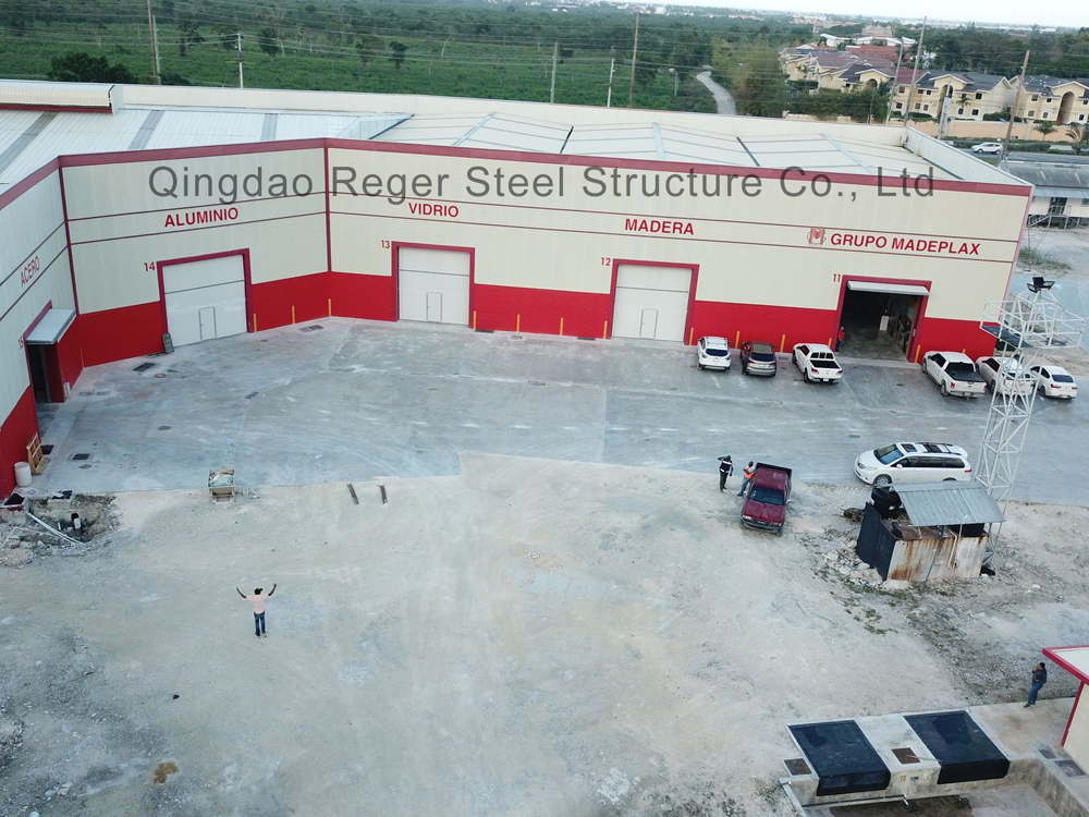 Здание мастерской склада стальной конструкции