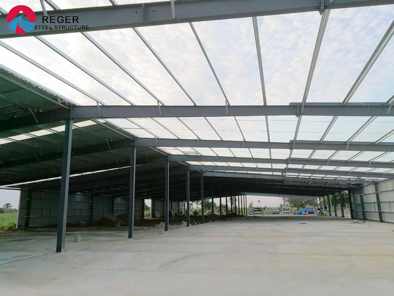 Склад стальных конструкций в Боливии