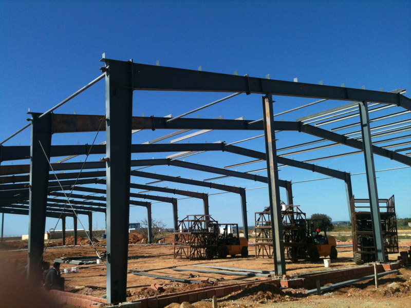 Ангар для линий по производству оборудования