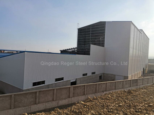 Стальная конструкция керамического завода в Алжире