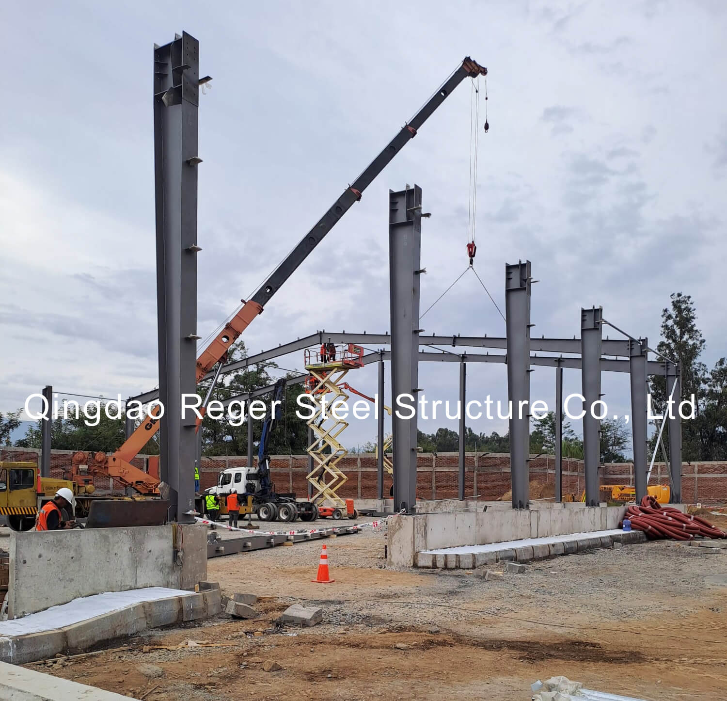 Склад стальных конструкций в Чили