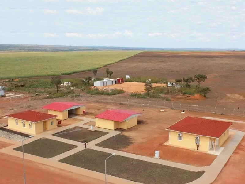 Стальная конструкция кукурузомельного завода