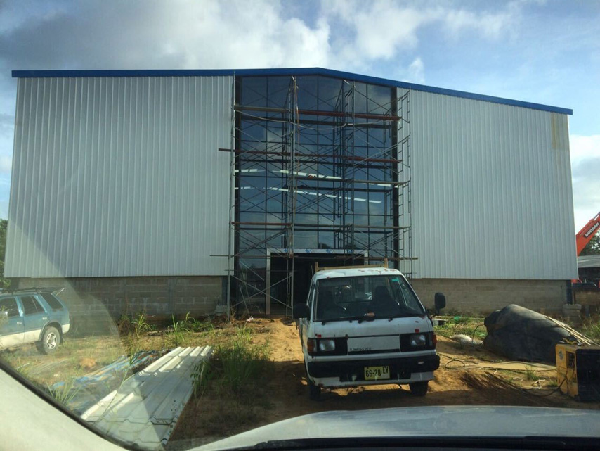 Проект в Суринаме - Мастерская стальных металлических сборных конструкций