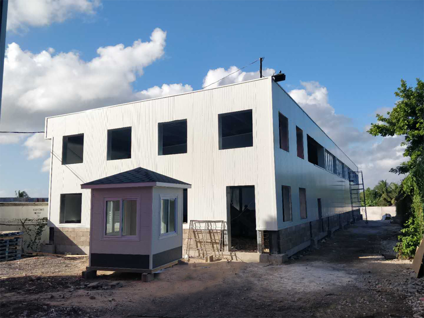 Проект на Ямайке — пекарня со стальной конструкцией