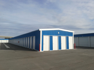Сборные небольшие металлические складские здания
