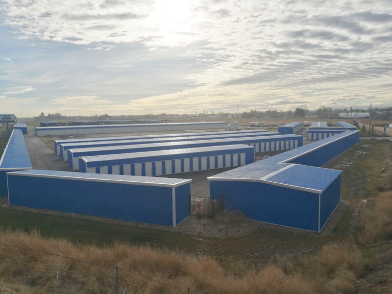 Сборные небольшие металлические складские здания