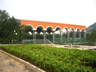 Ферменная конструкция из стальных труб Футбольный стадион