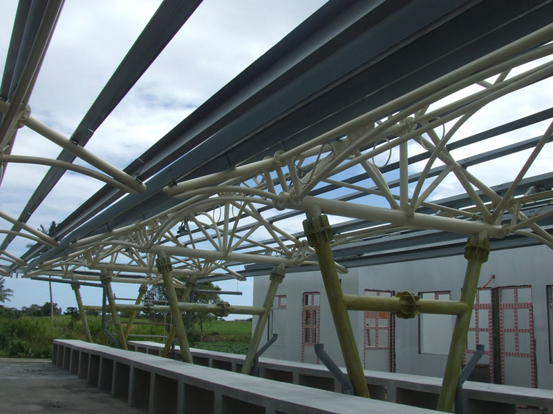 Сборный стальной сарай