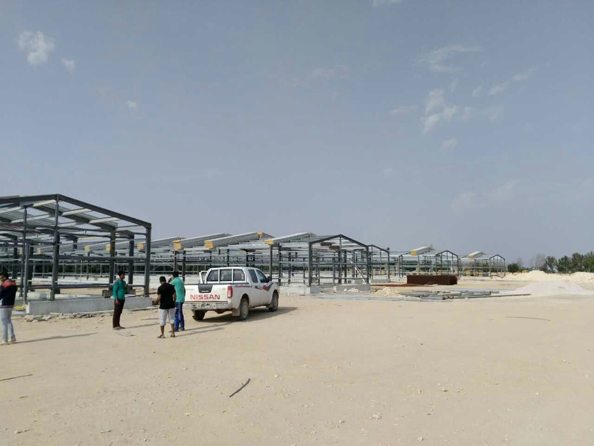 Легкий стальной каркас куриного домика