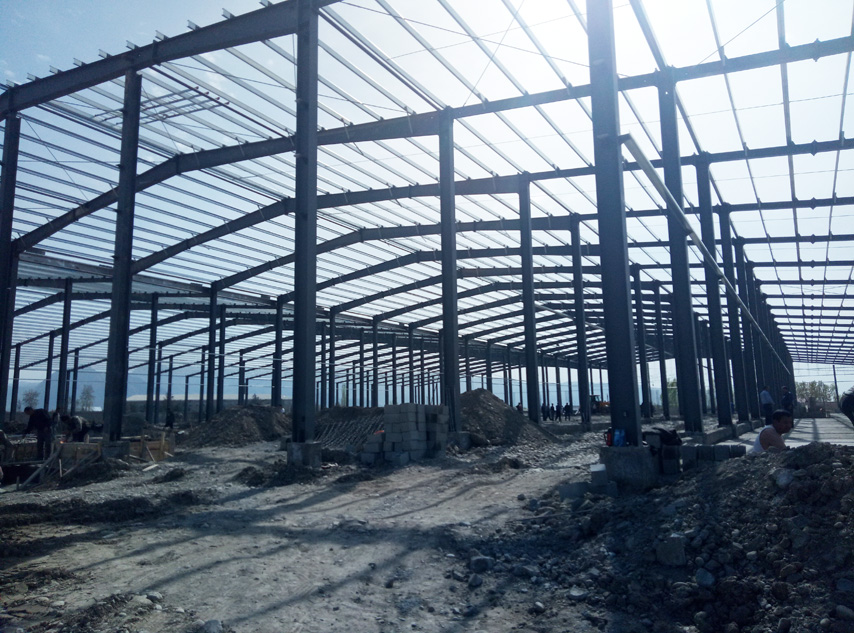 Холодильный склад стальной конструкции