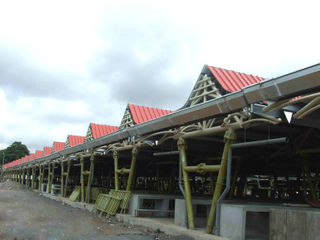 Сборный стальной сарай