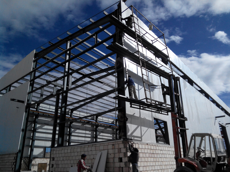 Сборные стальные складские здания