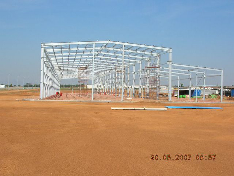 Сборное металлическое складское здание