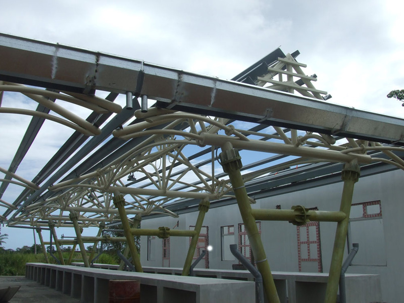 Сборный стальной сарай